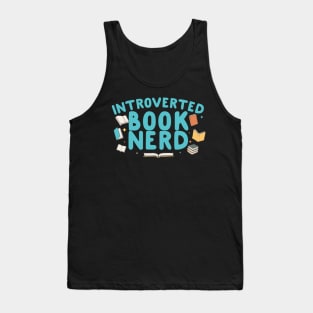 Introverted Book Nerd Tank Top